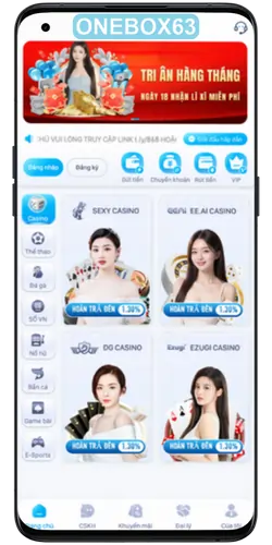 Giới Thiệu ONEBOX63 – Thế Giới Giải Trí Cá Cược Trực Tuyến Sôi Động